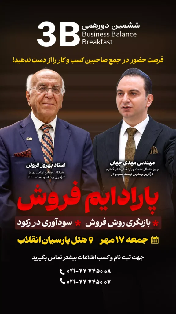ششمین صبحانه فرصت ساز جهان